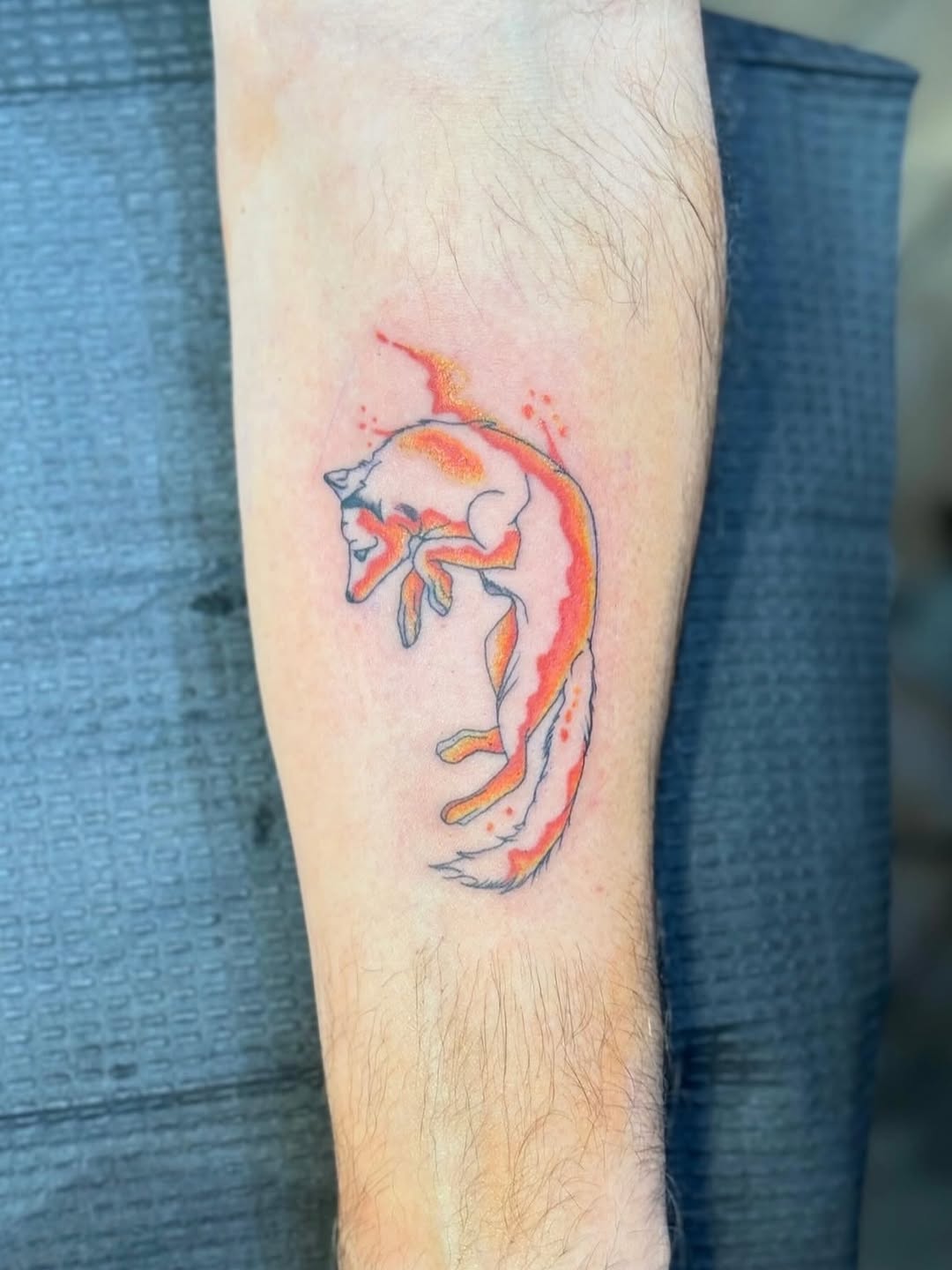 Tattoo by @kevin.inks โ illustrative, watercolor