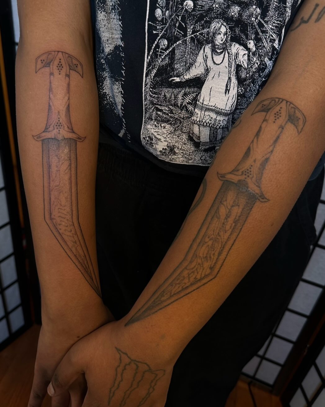 Tattoo by @irezumijun — black_and_grey