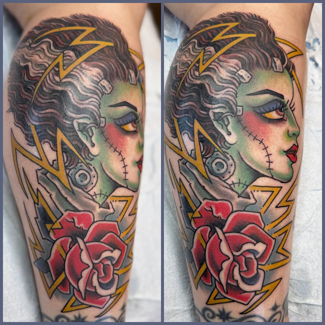 Tattoo by @glessnertattoo — american_traditional, neo_traditional