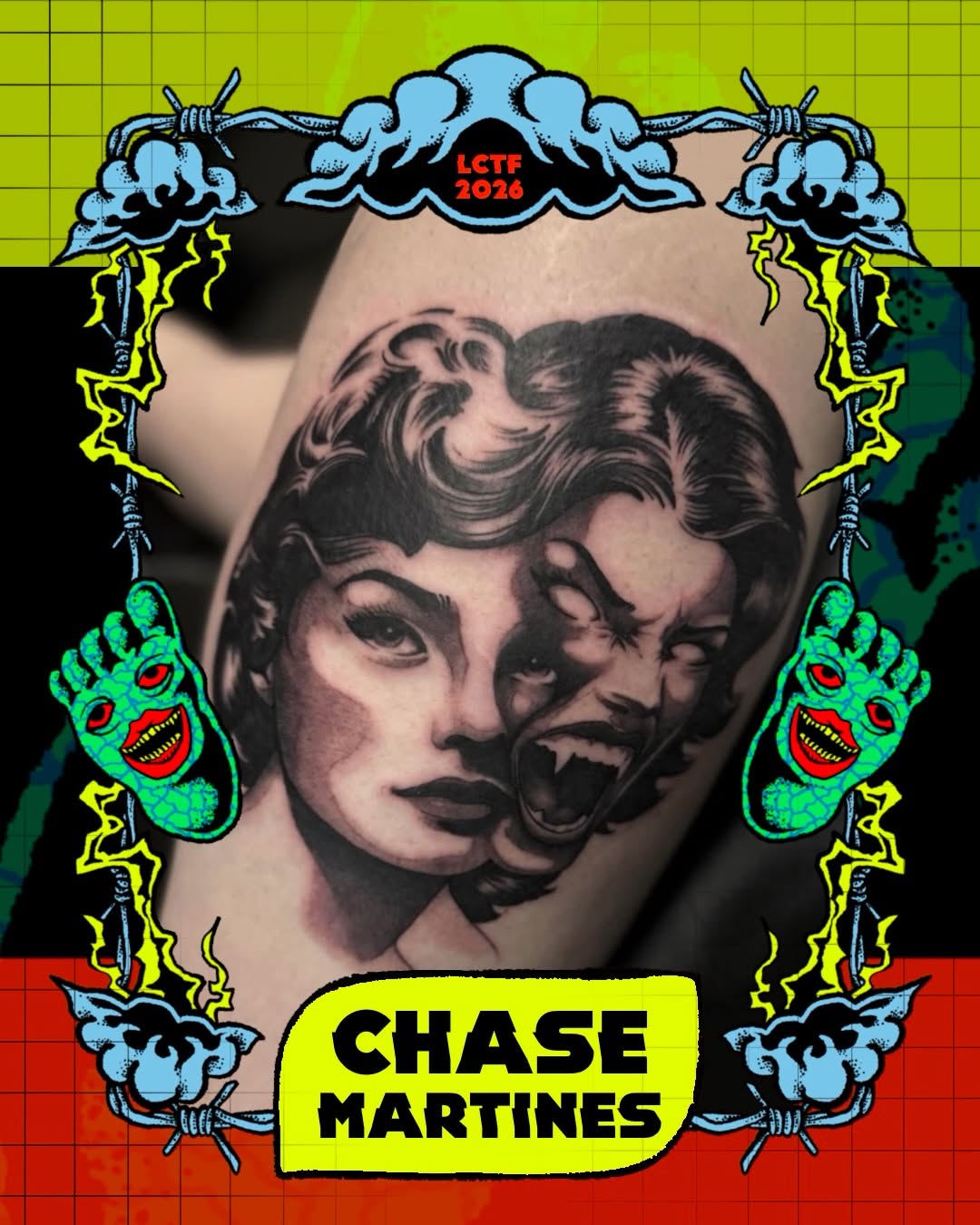 Tattoo by @chase_tattoos — realism, dark_realism