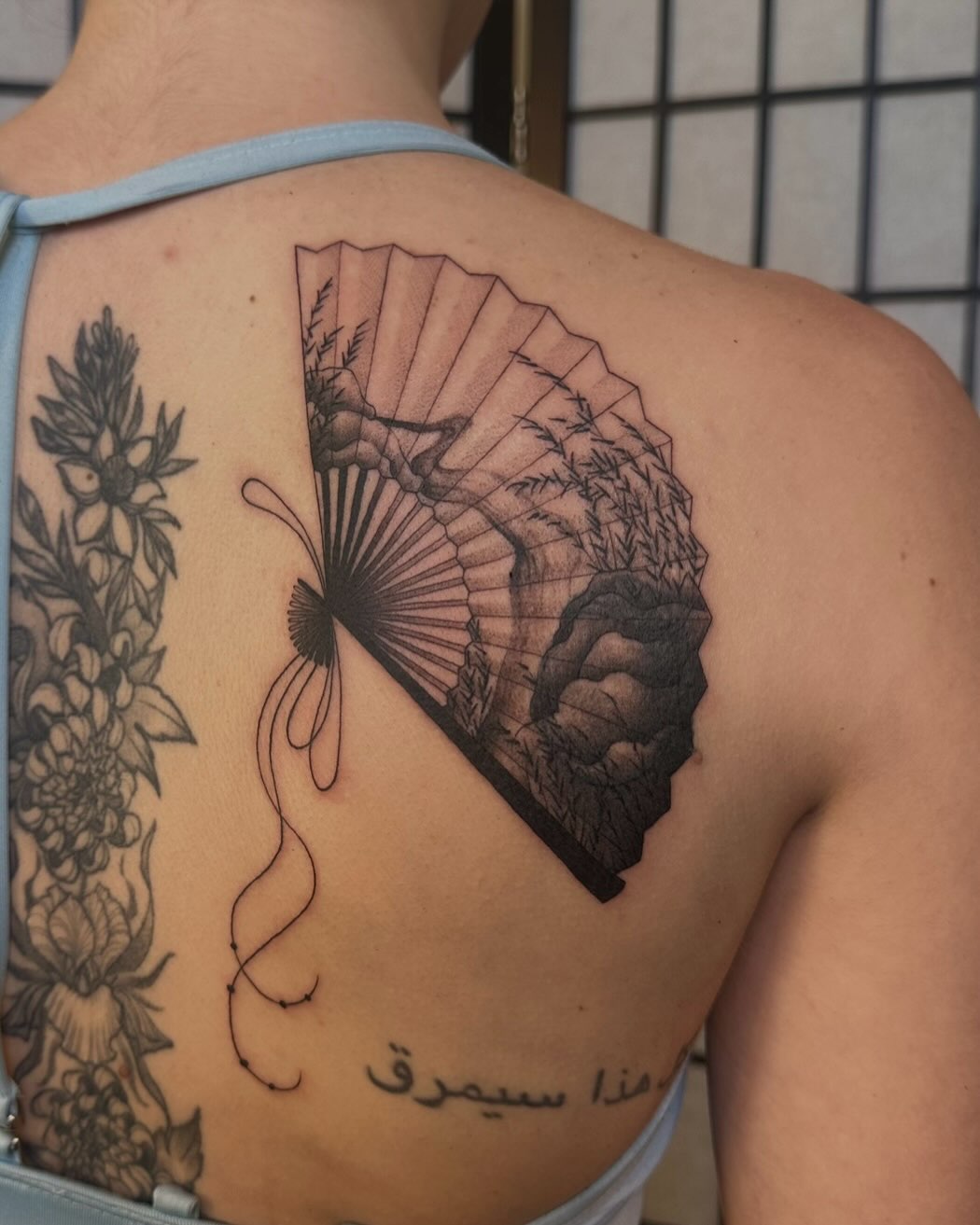 Tattoo by @irezumijun — black_and_grey