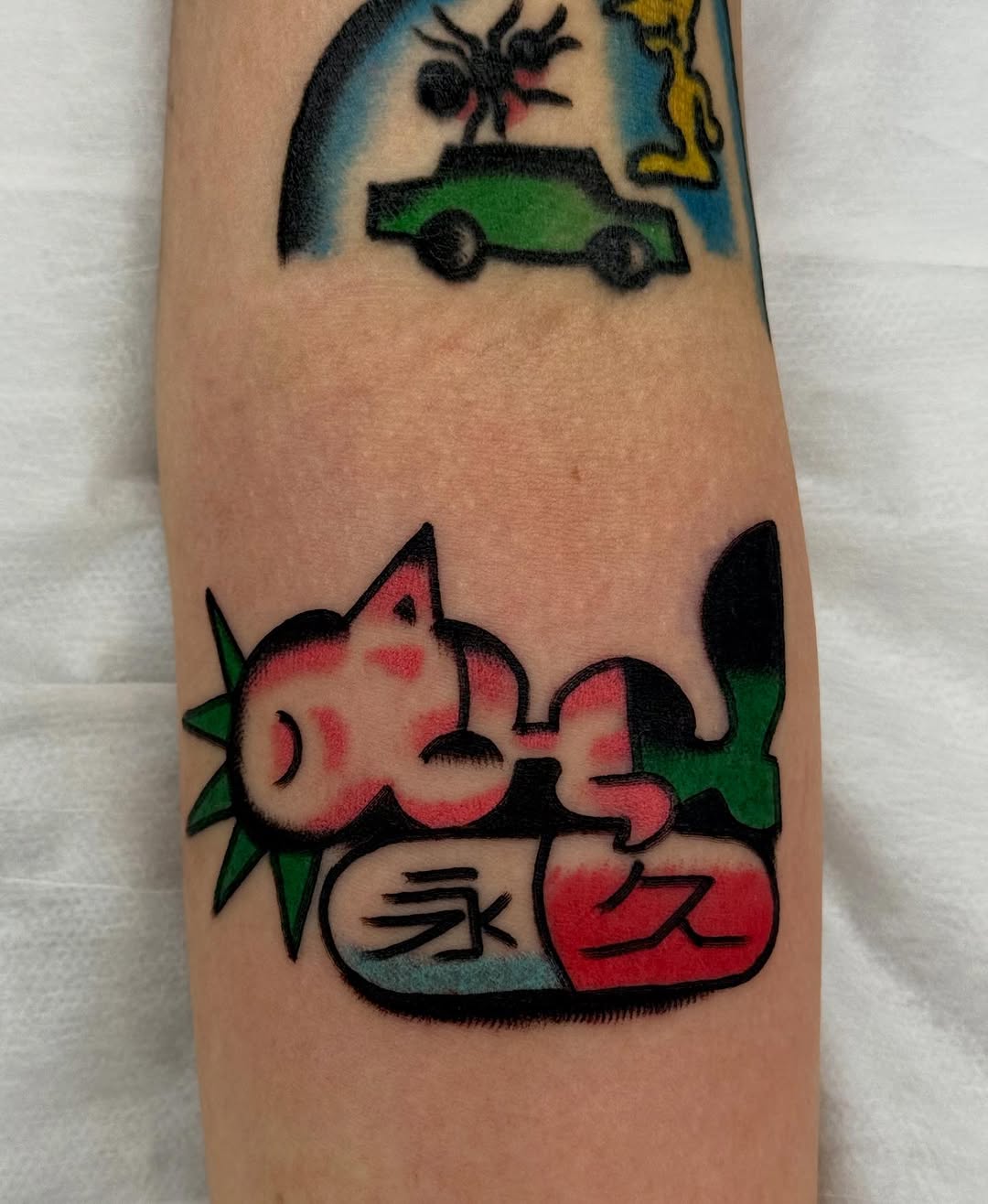 Tattoo by @jax_tattooer — new_school