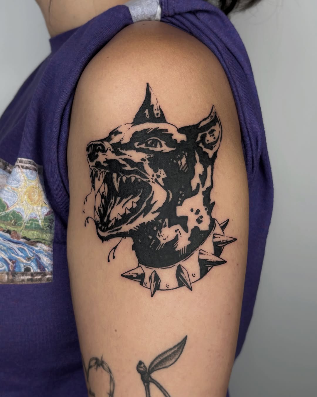 Tattoo by @kuya.tattoos — blackwork, illustrative