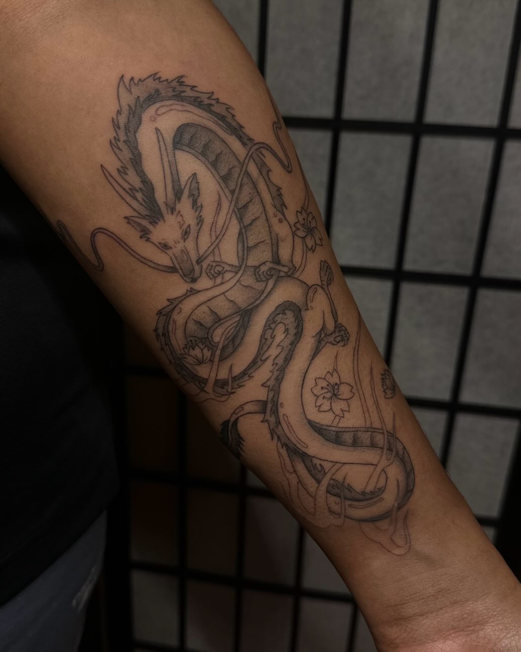 Tattoo by @irezumijun — anime