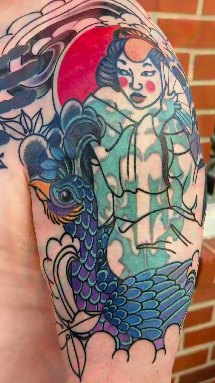 Tattoo by @kimberlytattoo — japanese_irezumi