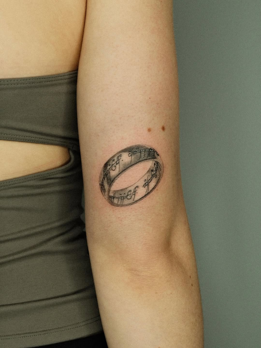 Tattoo by @thienhotattoo — lettering_script, black_and_grey
