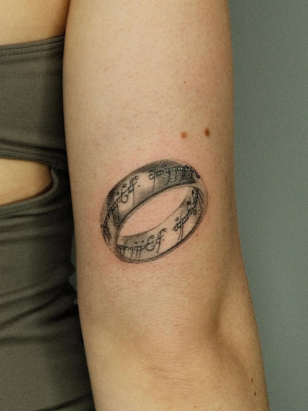 Tattoo by @thienhotattoo — lettering_script, black_and_grey