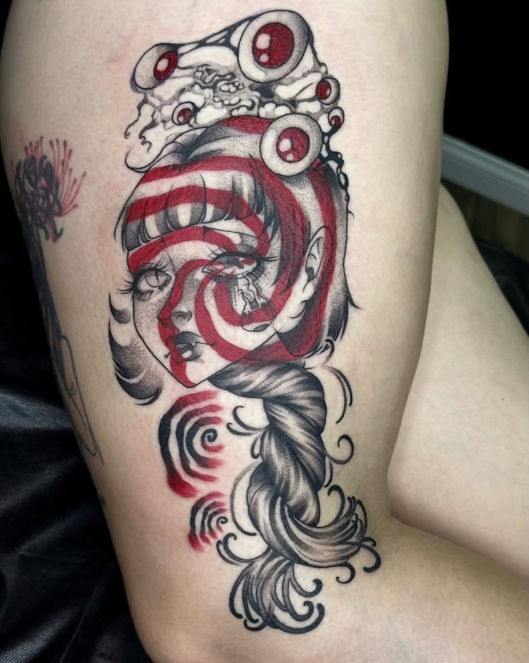 Tattoo by @batxbone — dark_realism