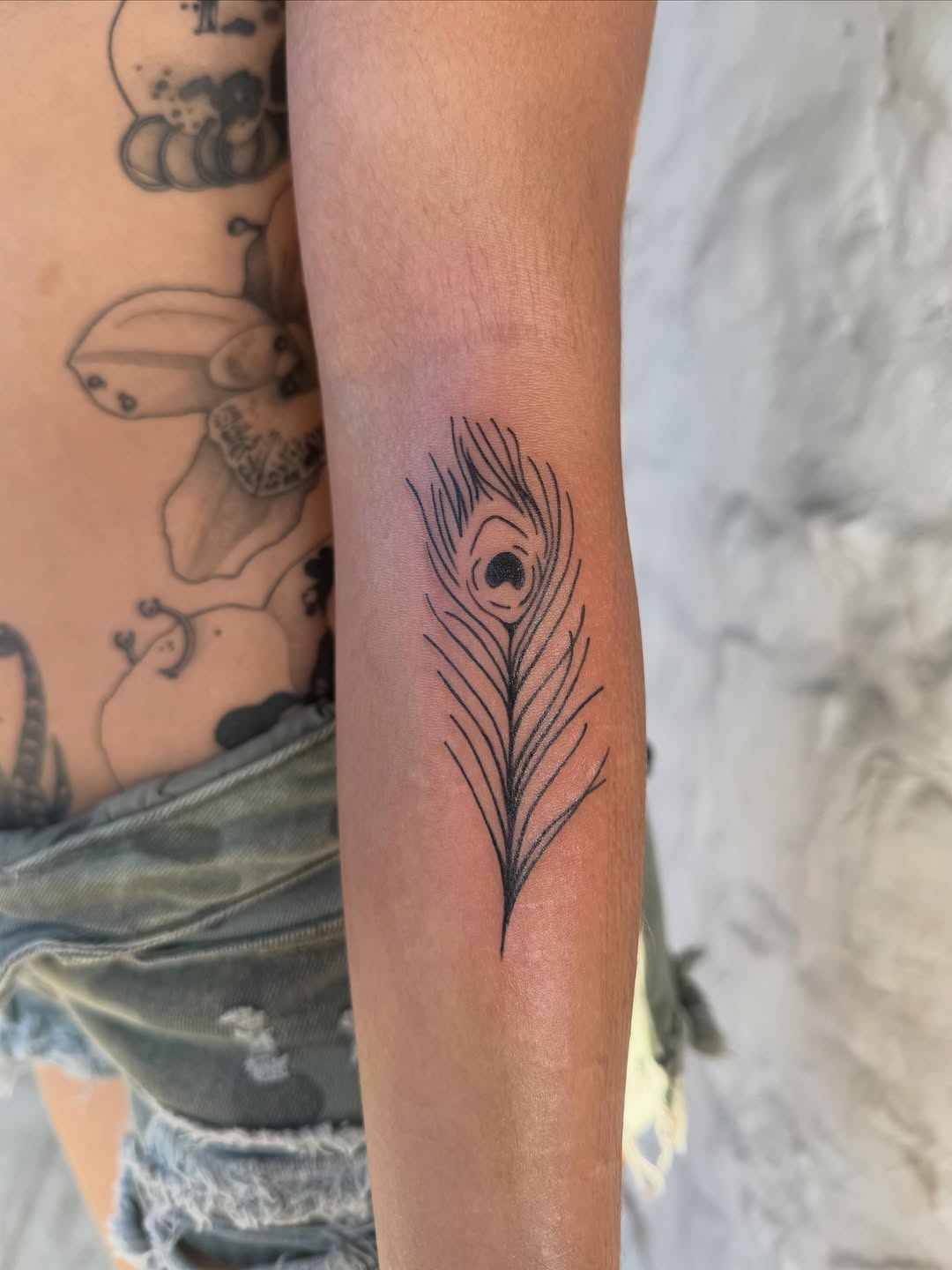 Tattoo by @meatofsnail — fine_line, minimalist