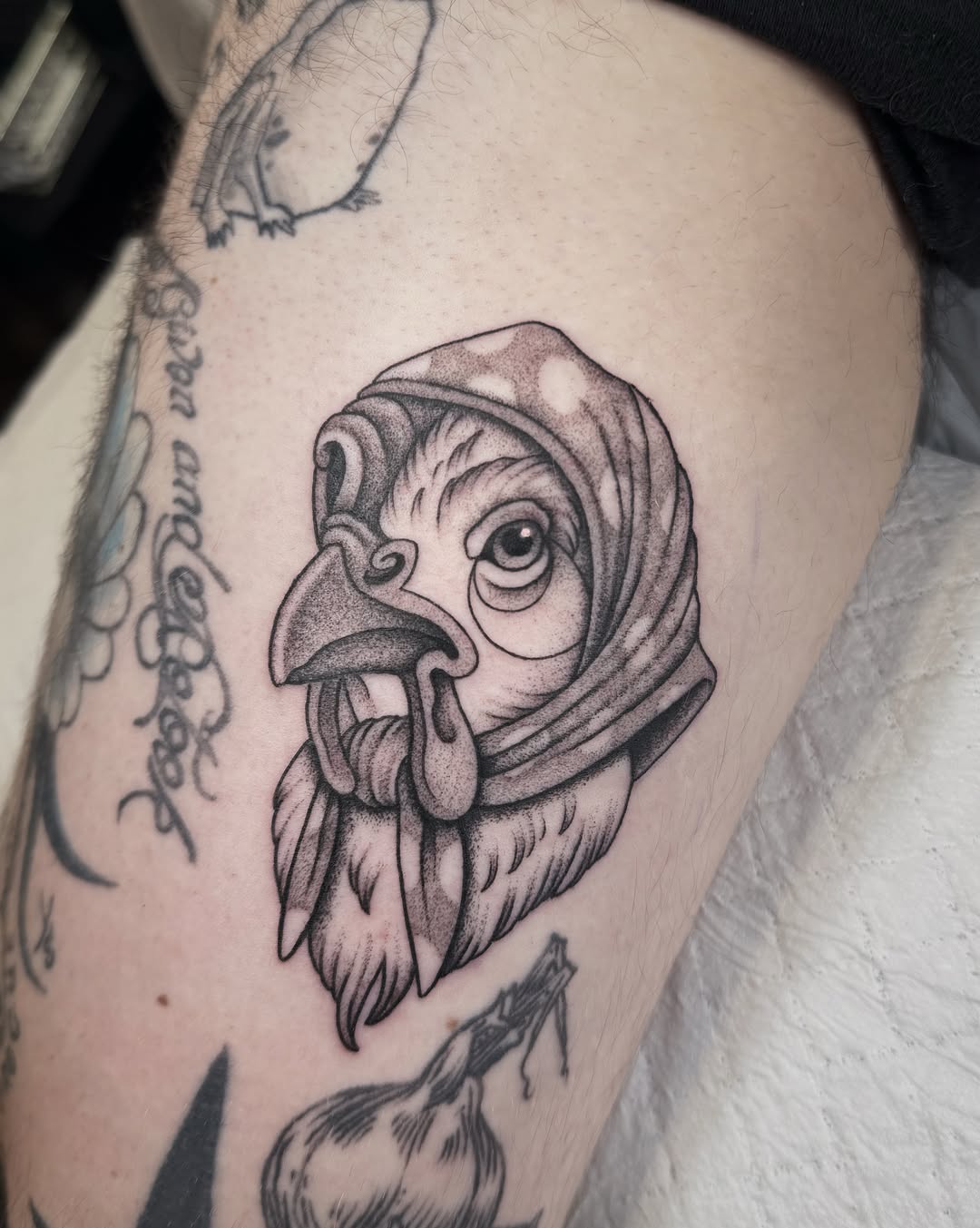 Tattoo by @midnight.spell.art — black_and_grey, illustrative
