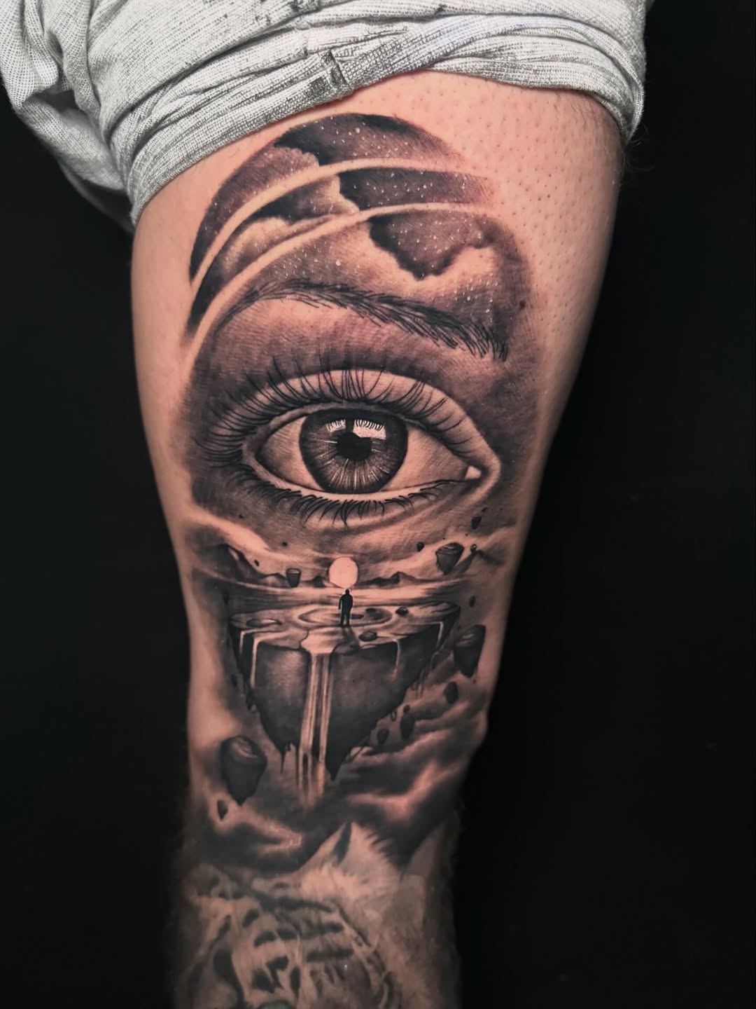 Tattoo by @georgetattooartist — realism, surrealism