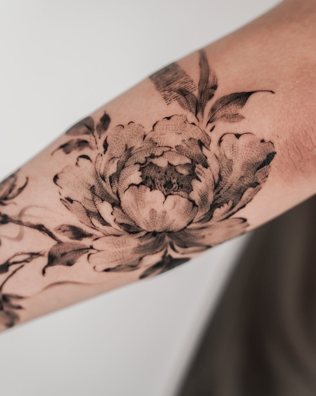 Tattoo by @jz_inker — black_and_grey, dotwork