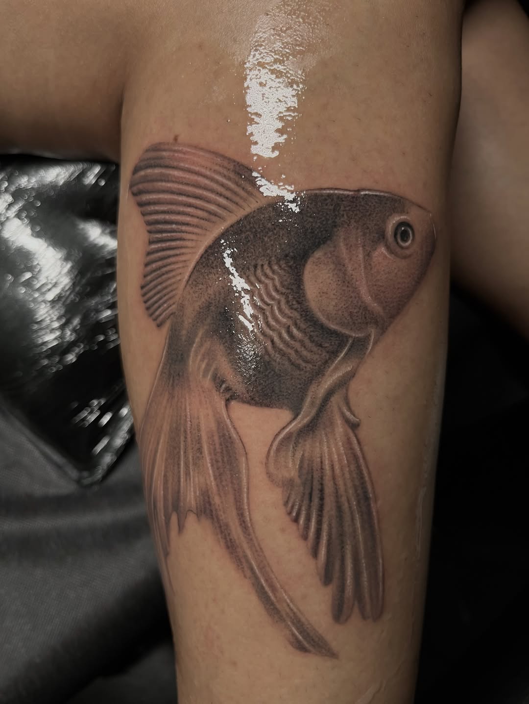 Tattoo by @tattoohaze — realism, black_and_grey
