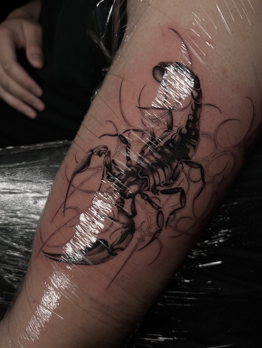 Tattoo by @tattoohaze — black_and_grey, illustrative