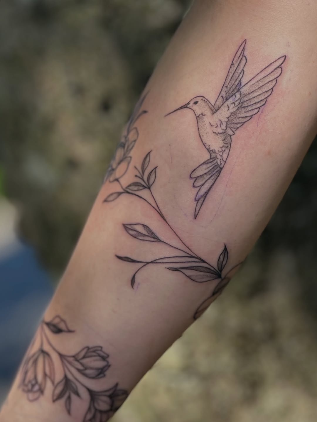 Tattoo by @natalierose.tattoo โ fine_line, black_and_grey