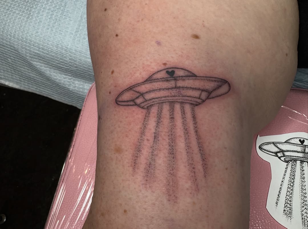 Tattoo by @dottedbydama — dotwork