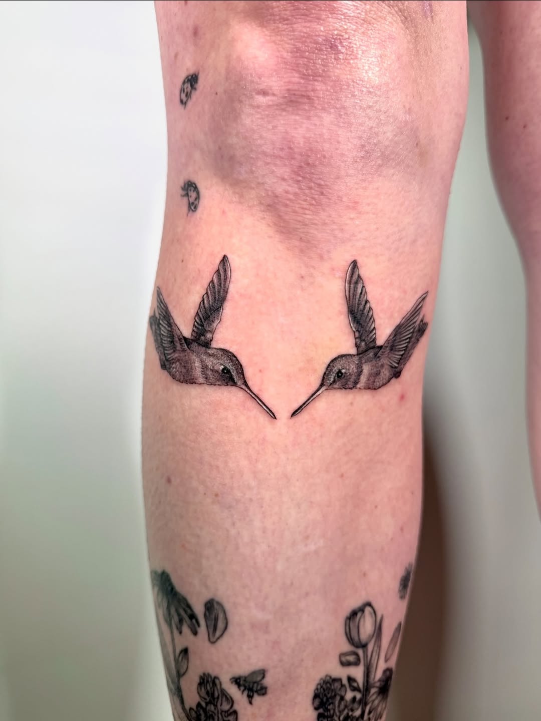 Tattoo by @badinfluencetats — black_and_grey