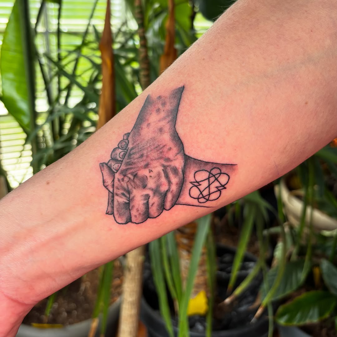 Tattoo by @lillythetattooer — black_and_grey, realism
