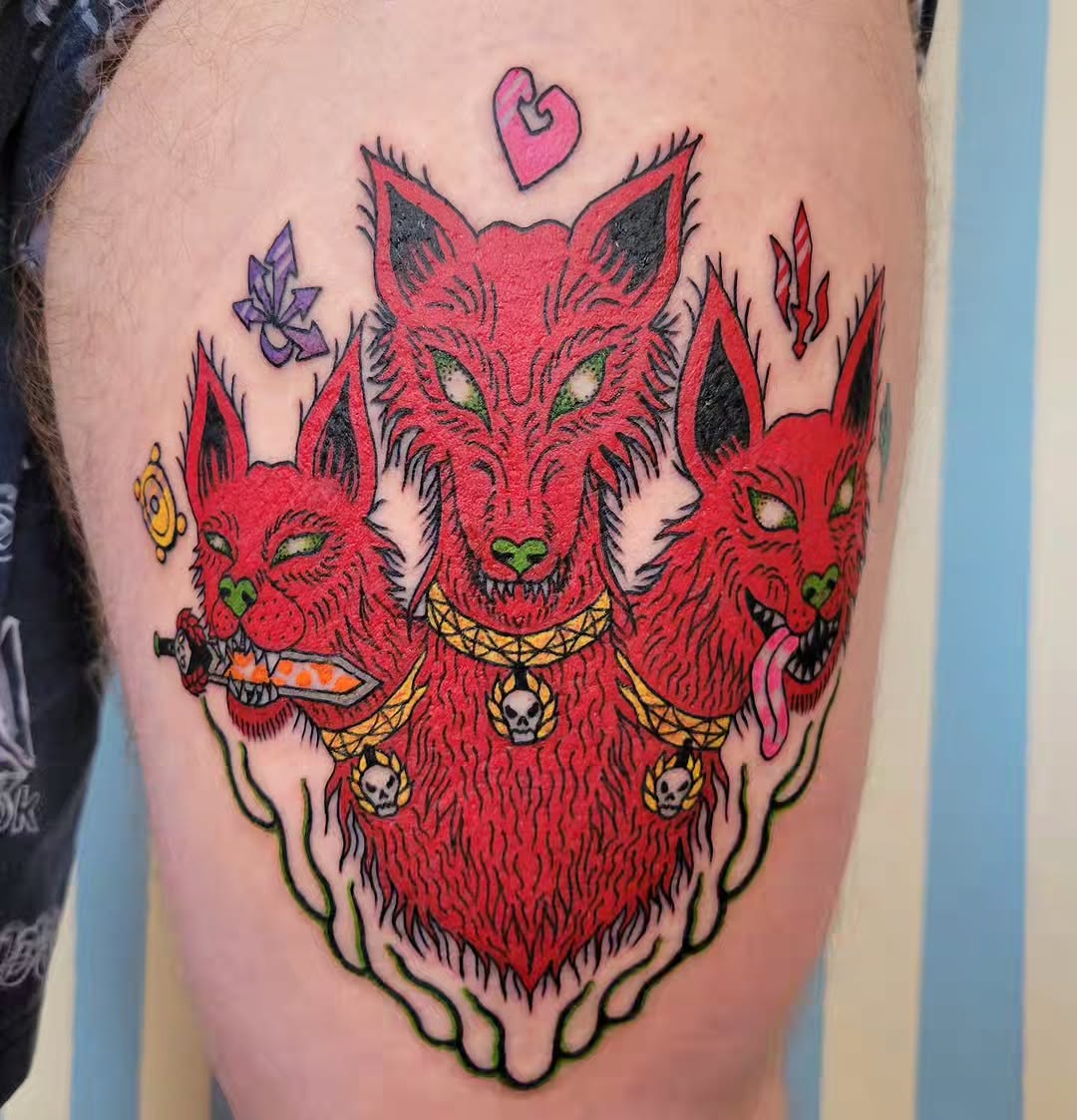 Tattoo by @catwongtattoos — new_school