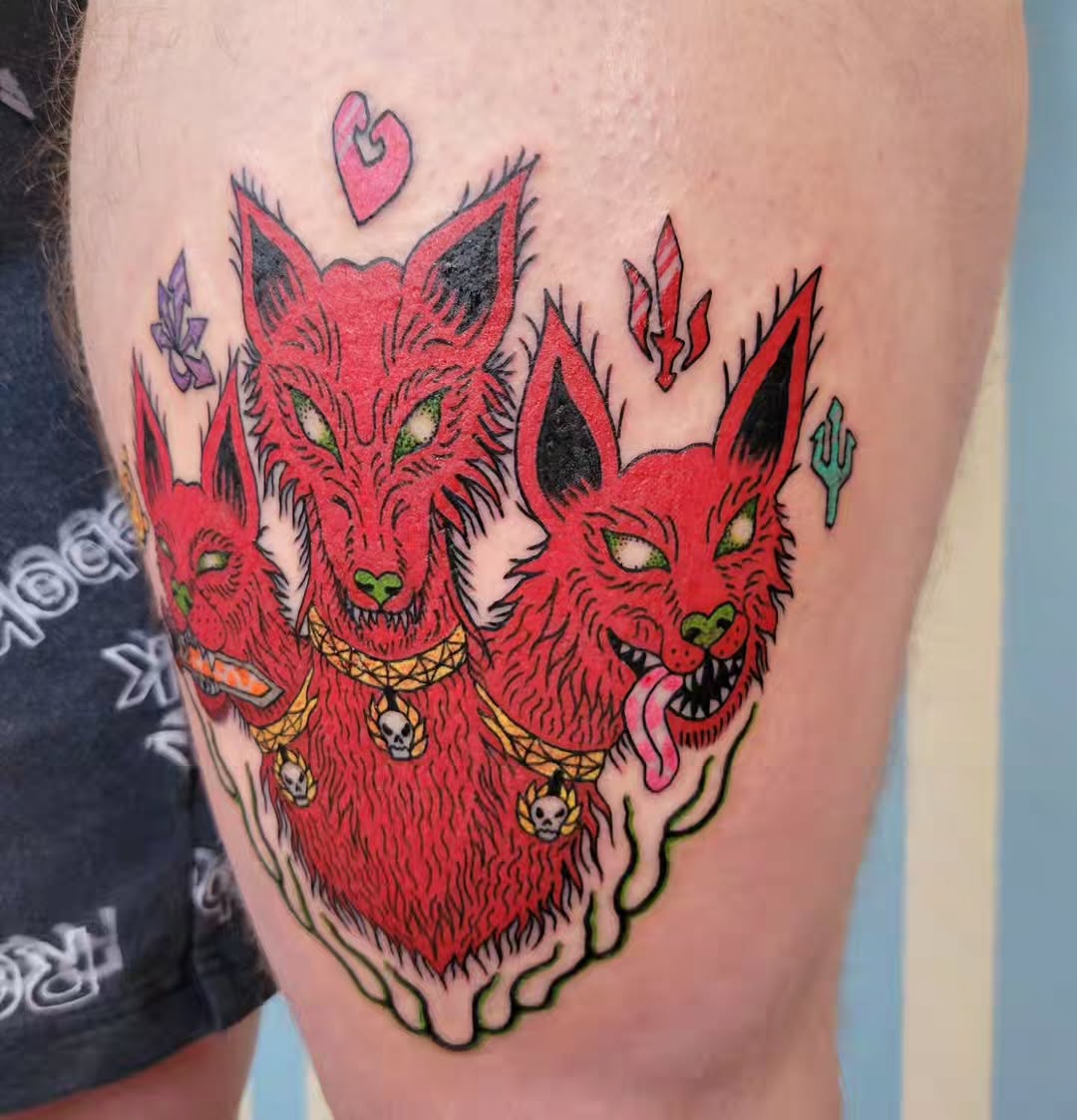 Tattoo by @catwongtattoos — new_school