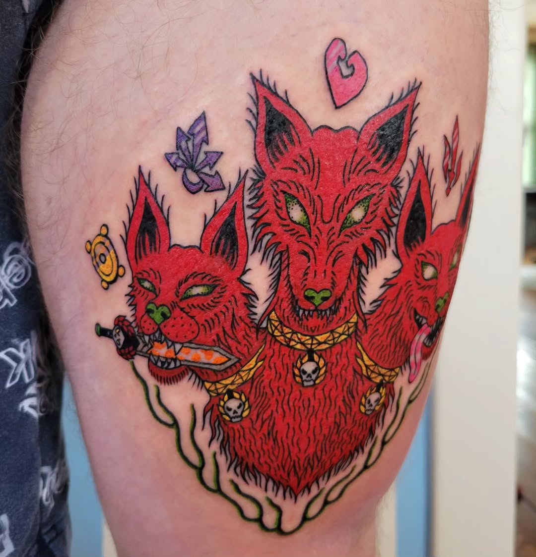 Tattoo by @catwongtattoos — new_school