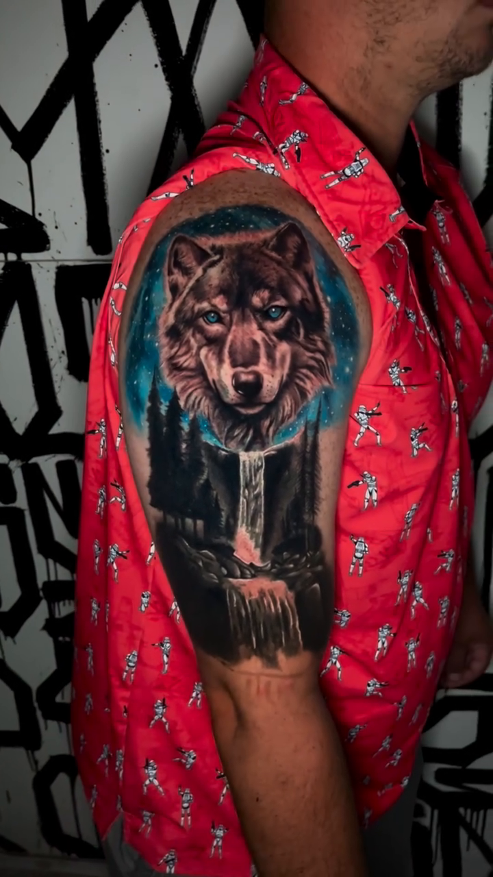 Tattoo by @chucky.tattooz โ realism, black_and_grey