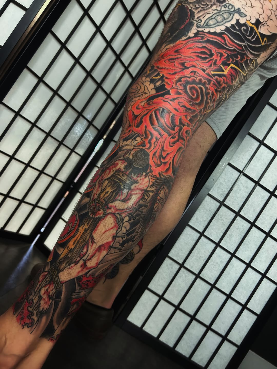 Tattoo by @iandclxvi — japanese_irezumi, black_and_grey
