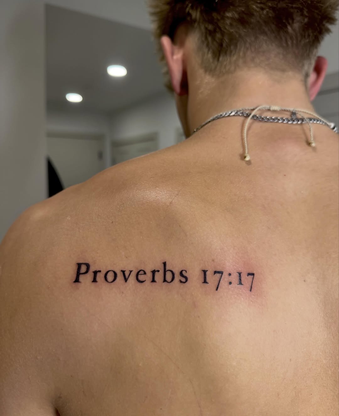 Tattoo by @buggies.tattoos — lettering_script, fine_line