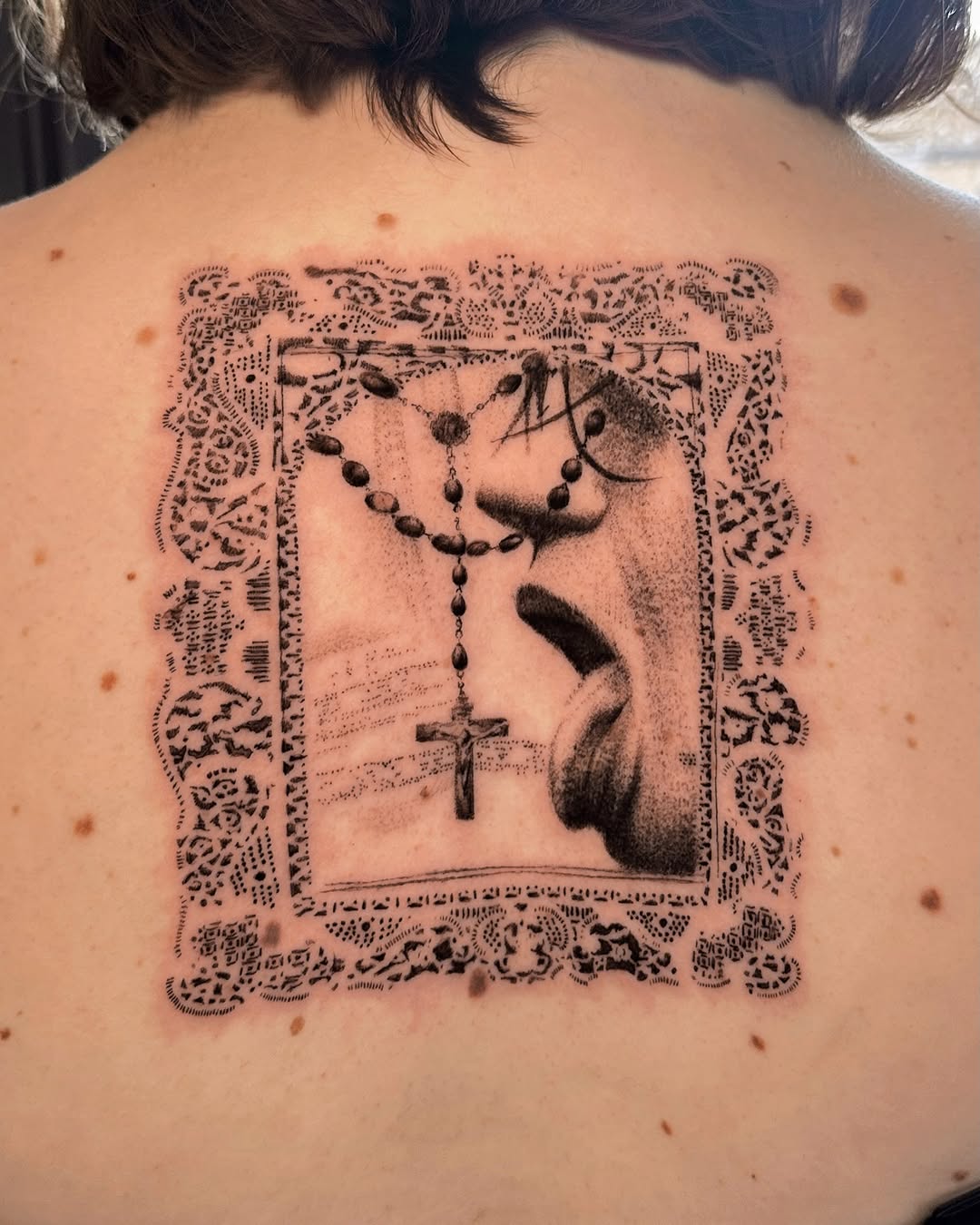 Tattoo by @sexytattoofactory — blackwork, illustrative