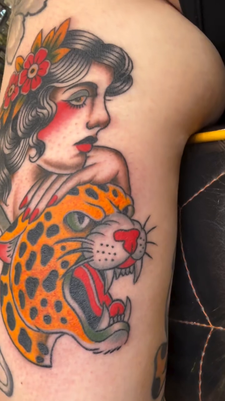 Tattoo by @arjaytattoos — american_traditional, illustrative