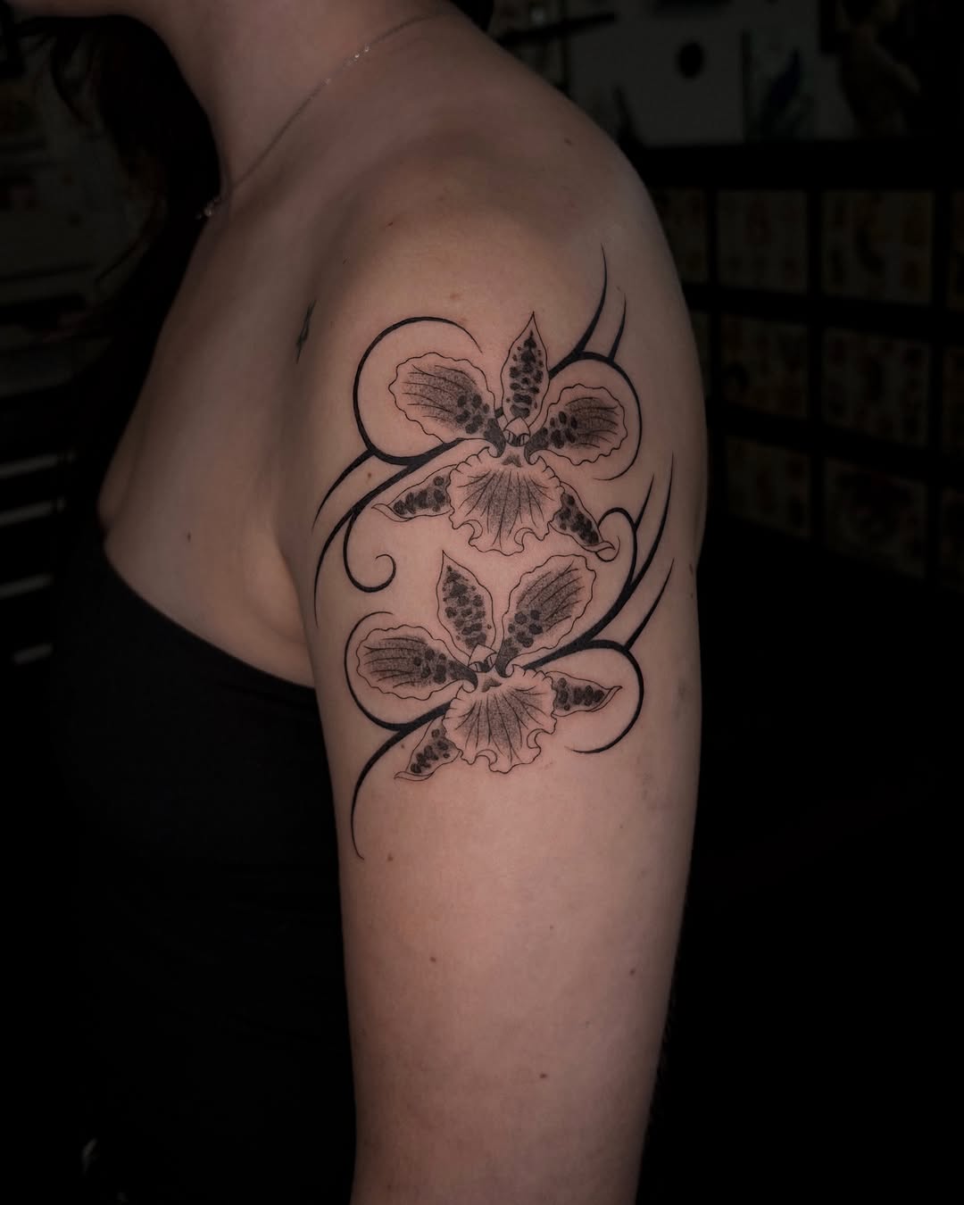 Tattoo by @jakeryantats — black_and_grey, ornamental