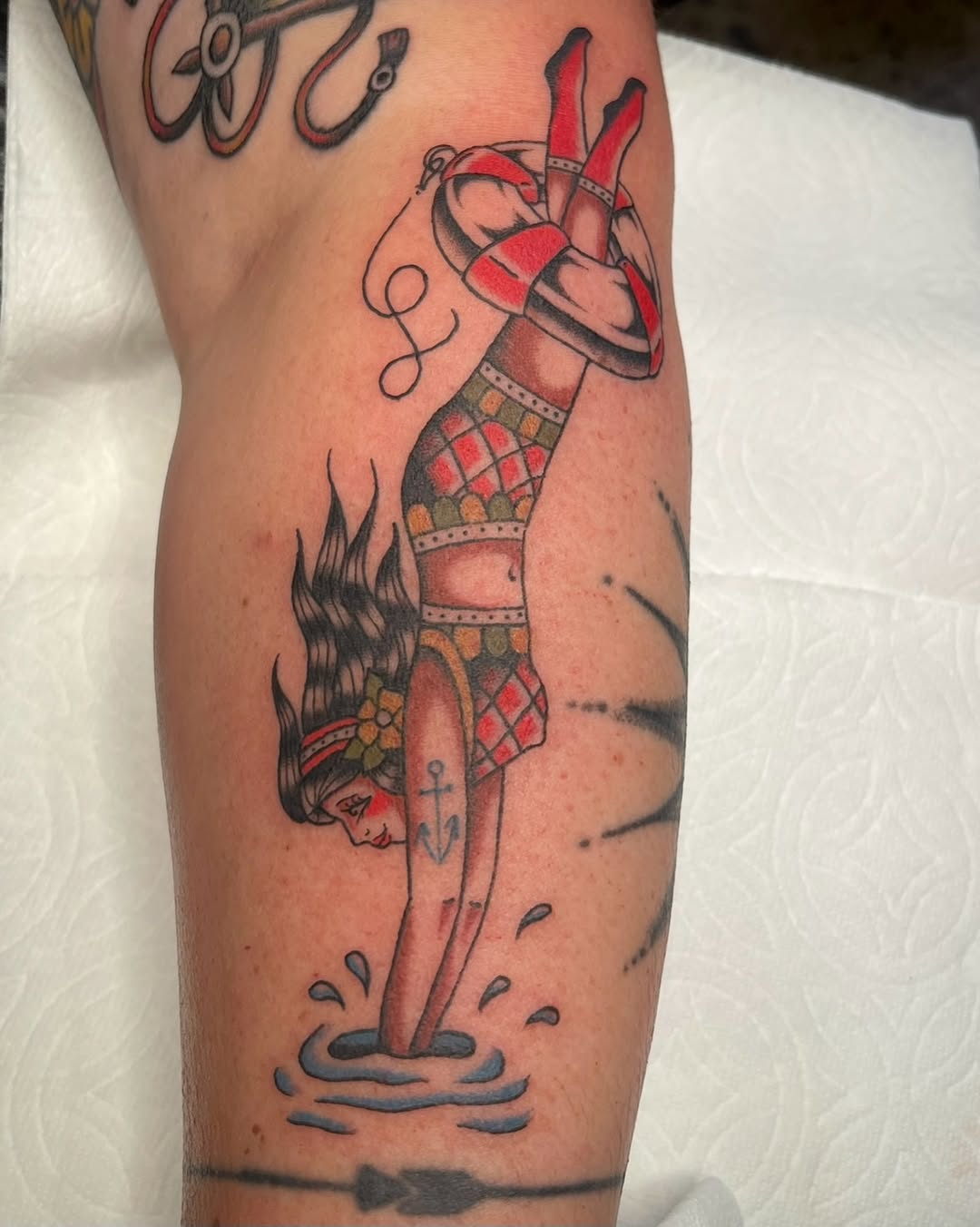 Tattoo by @tifftats — american_traditional