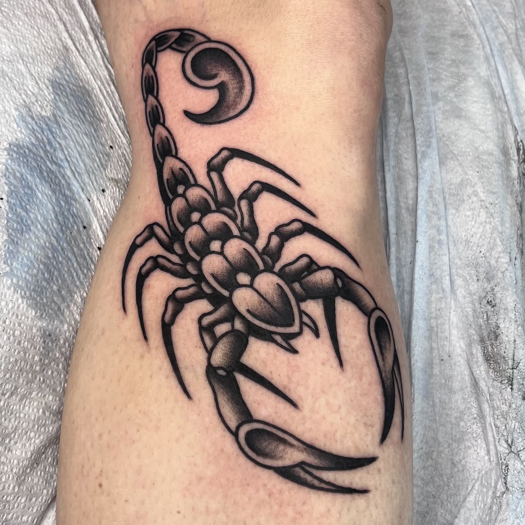 Tattoo by @andrewtattoos — black_and_grey, chicano