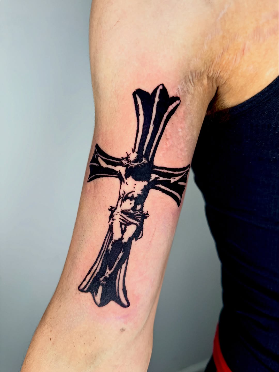 Tattoo by @newdullz_tattoo β blackwork, illustrative