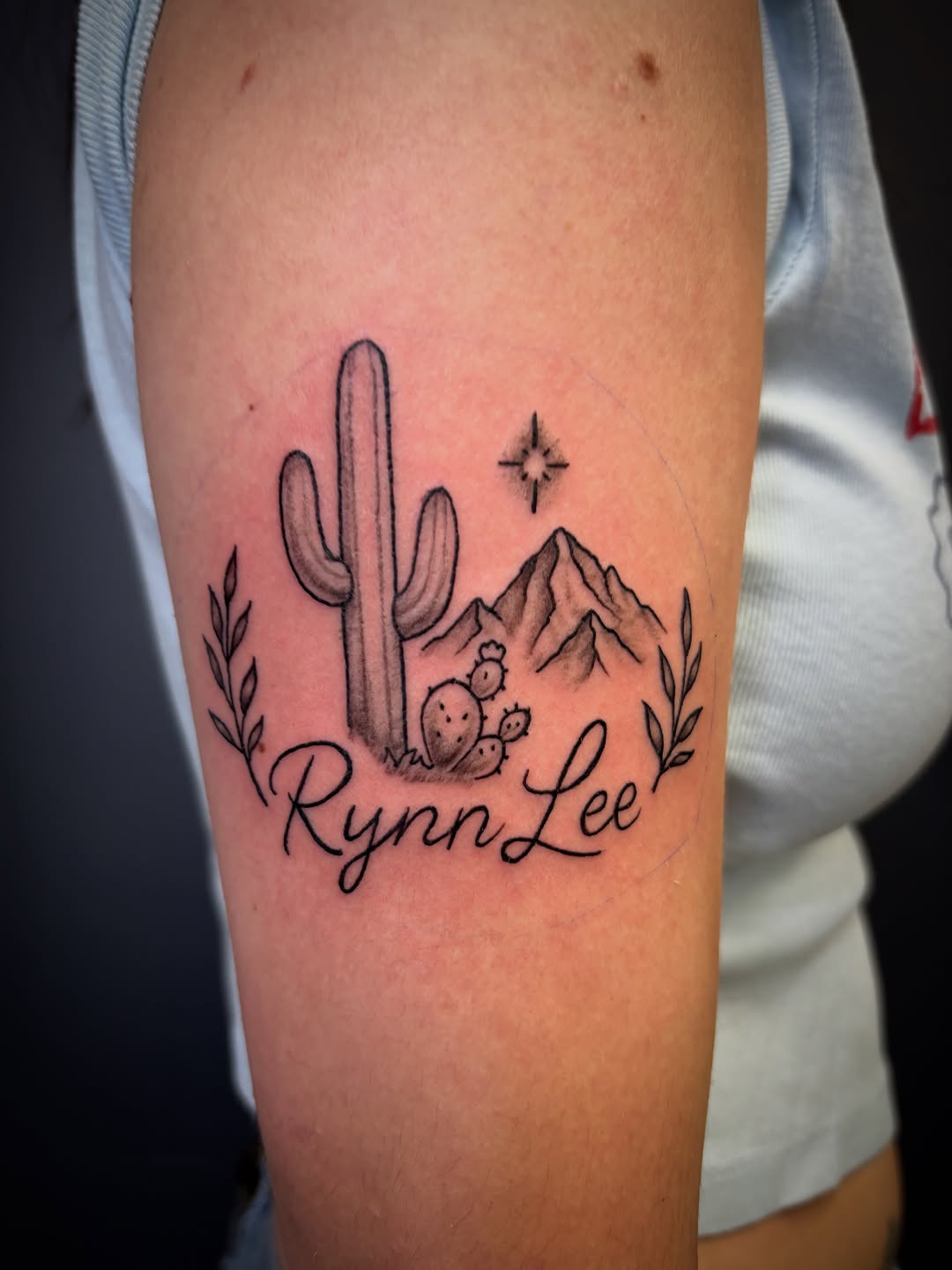 Tattoo by @noahbtattoos β fine_line, lettering_script