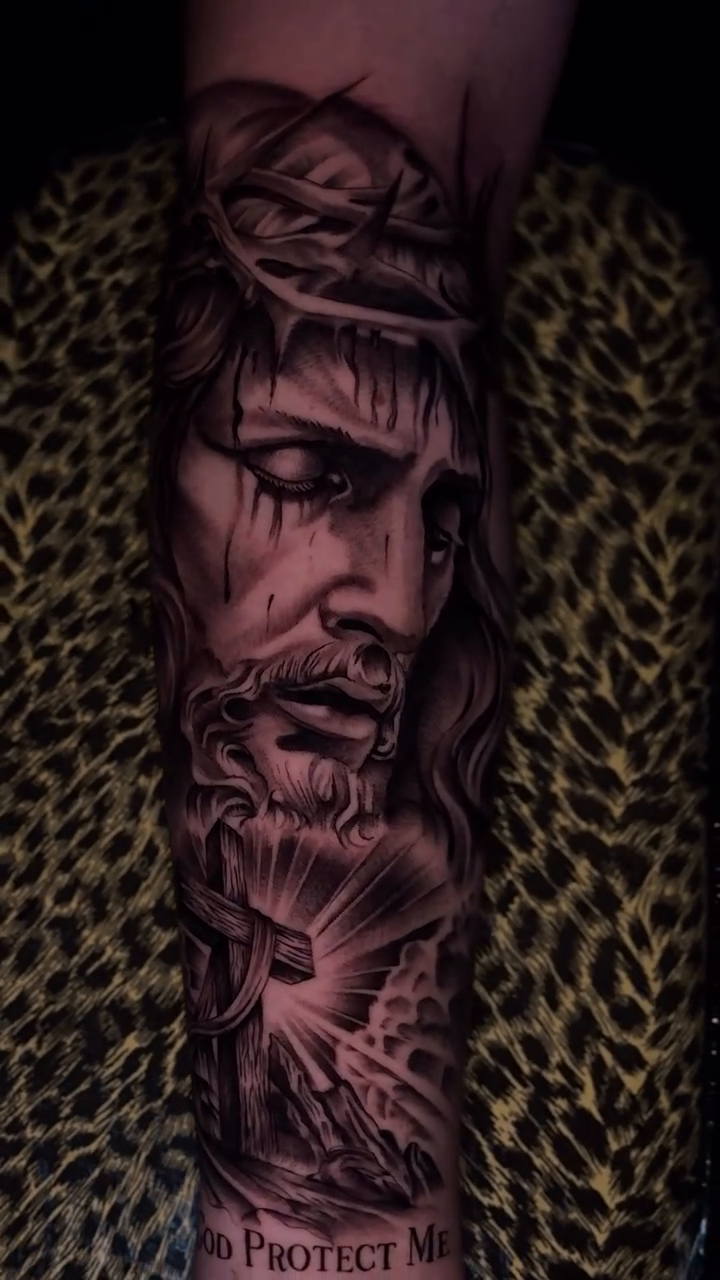Tattoo by @inkedbysav โ black_and_grey, realism