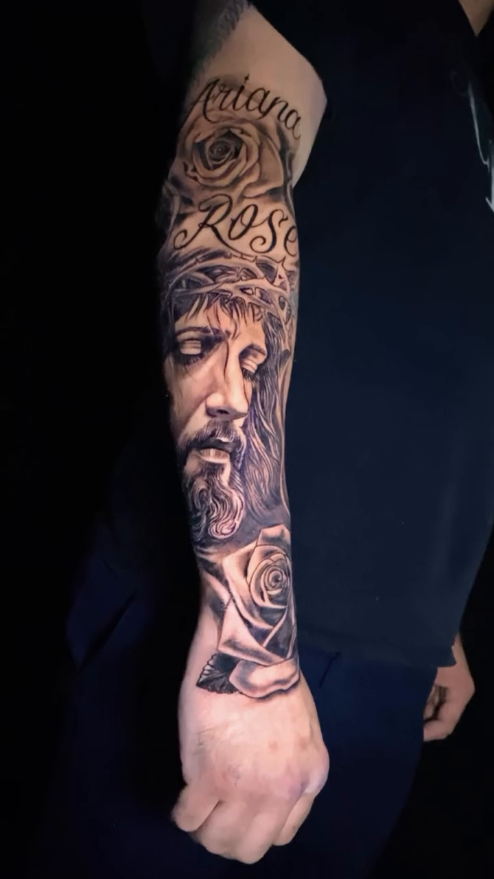 Tattoo by @breynertattoos — realism, black_and_grey