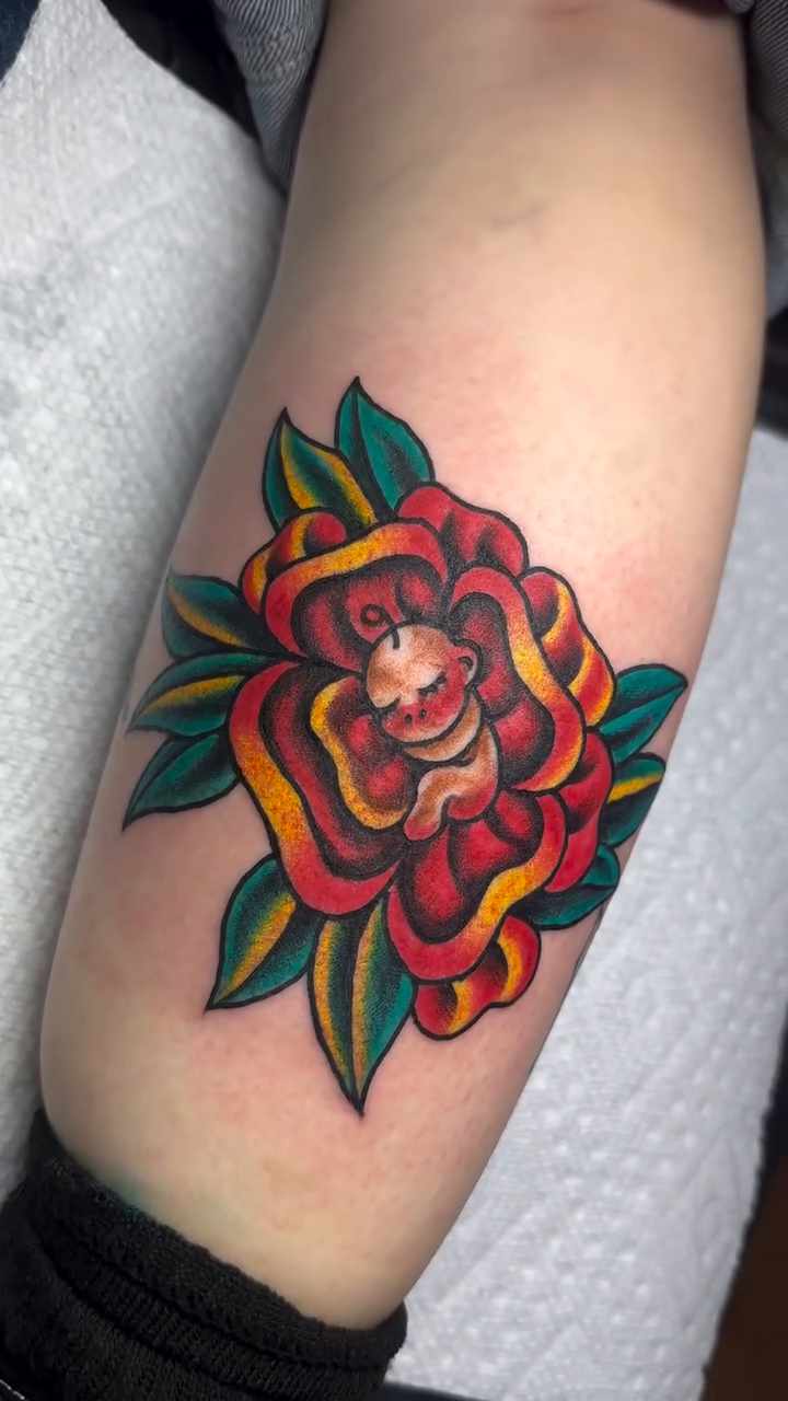Tattoo by @leahjoytat2 โ american_traditional