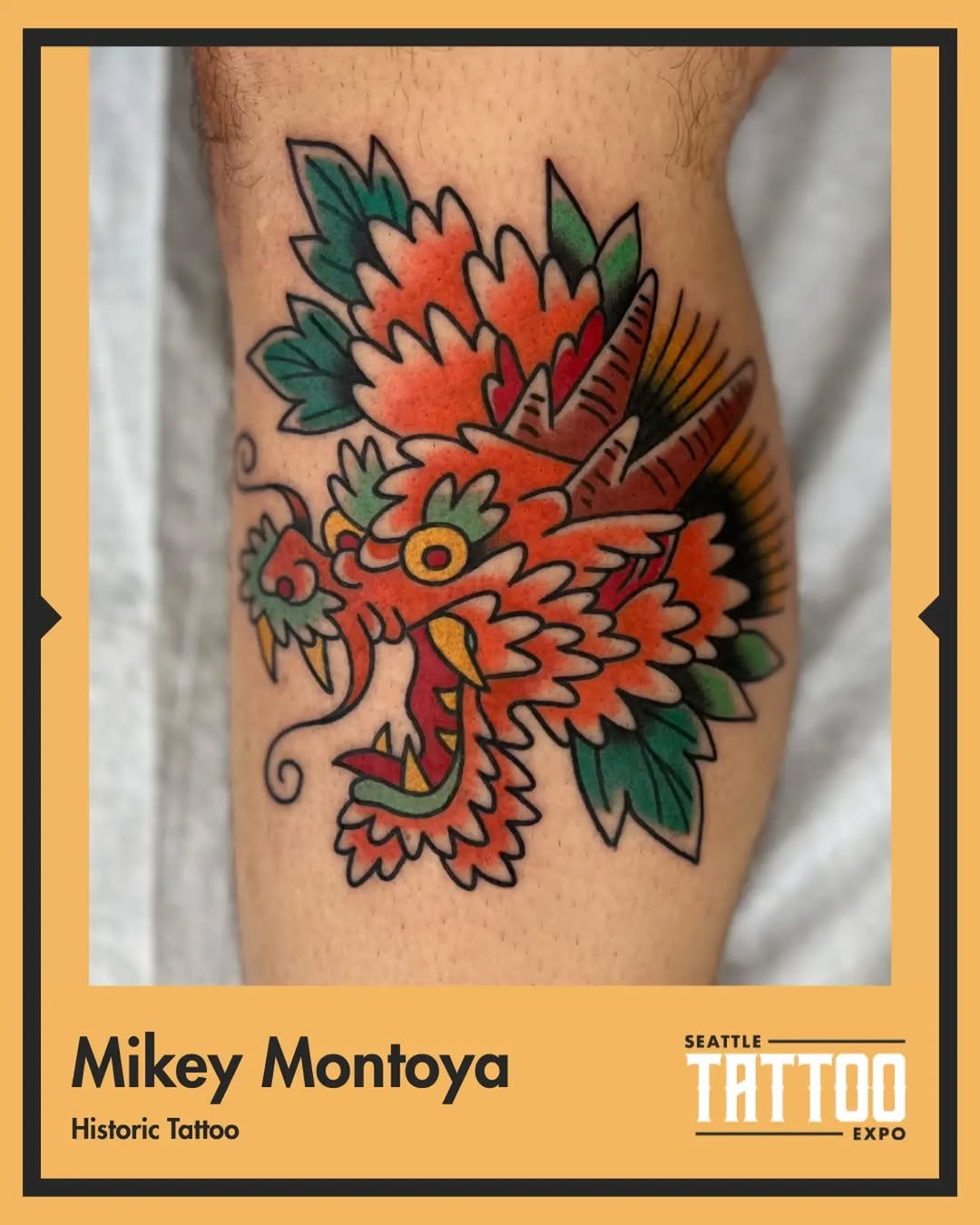 Tattoo by @m_montoya — american_traditional, japanese_irezumi