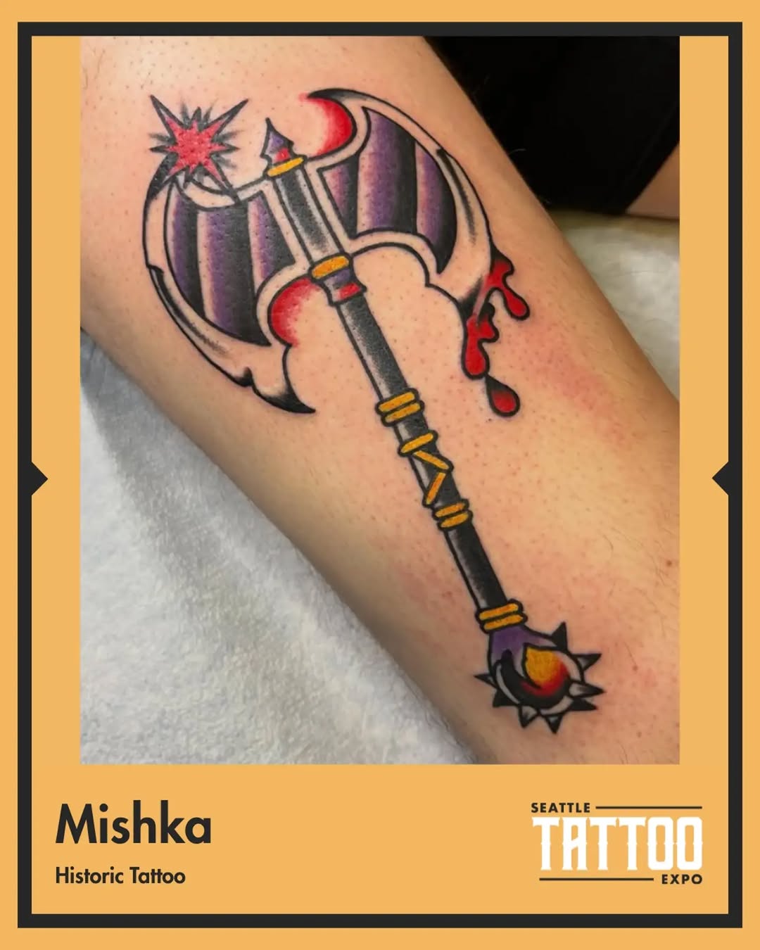 Tattoo by @m_montoya — american_traditional, illustrative
