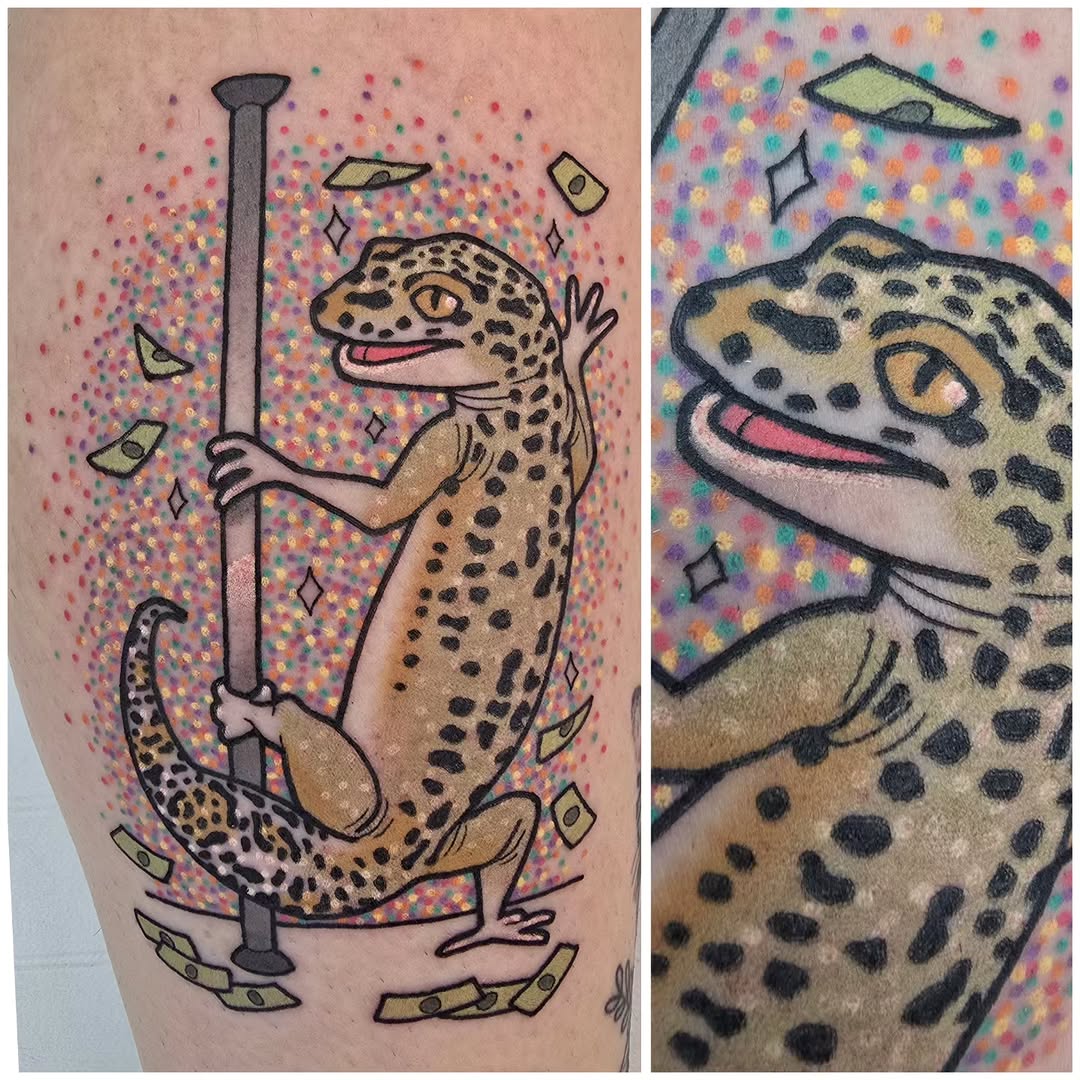 Tattoo by @catsclawtattoo — new_school