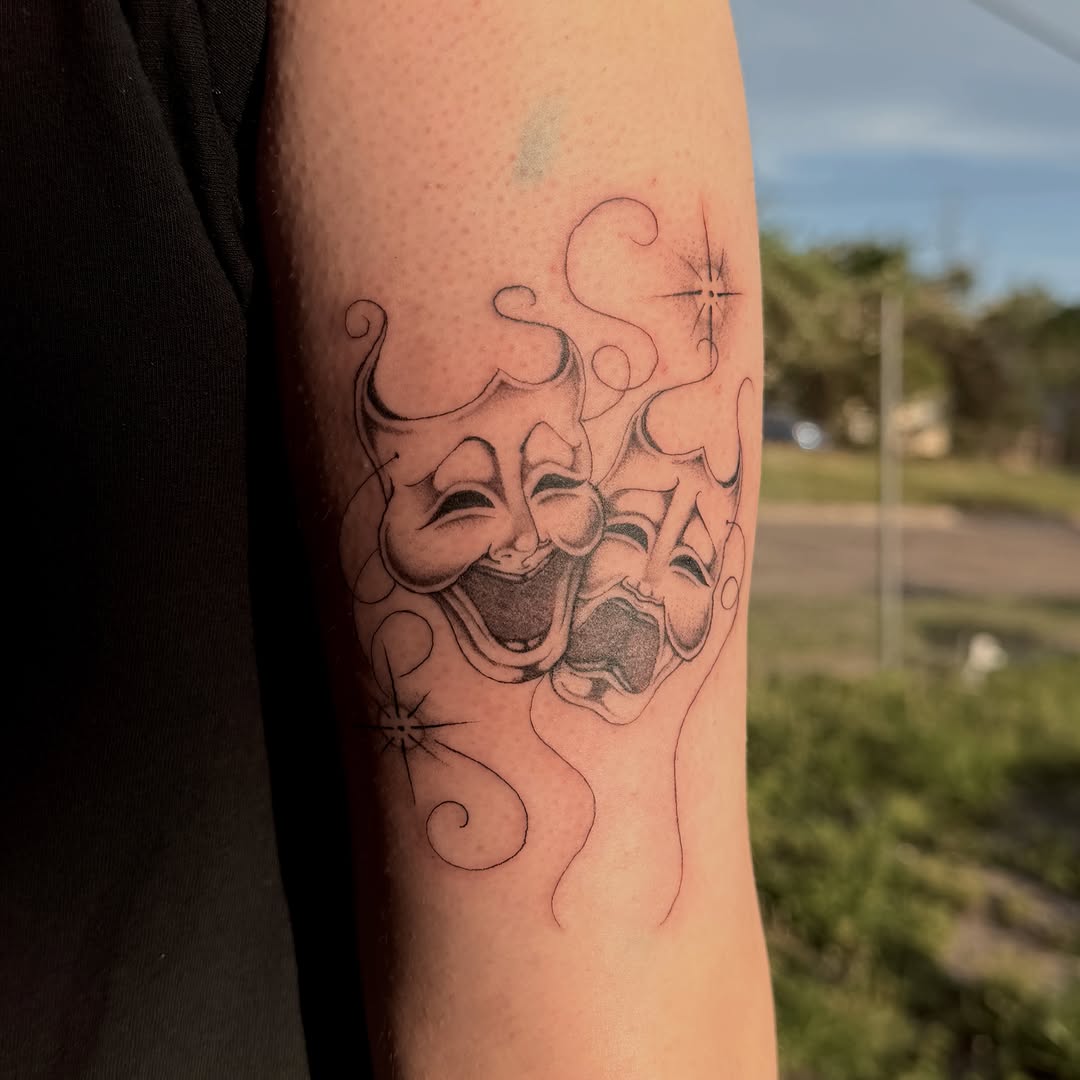 Tattoo by @ashleyworldpeace — chicano, black_and_grey