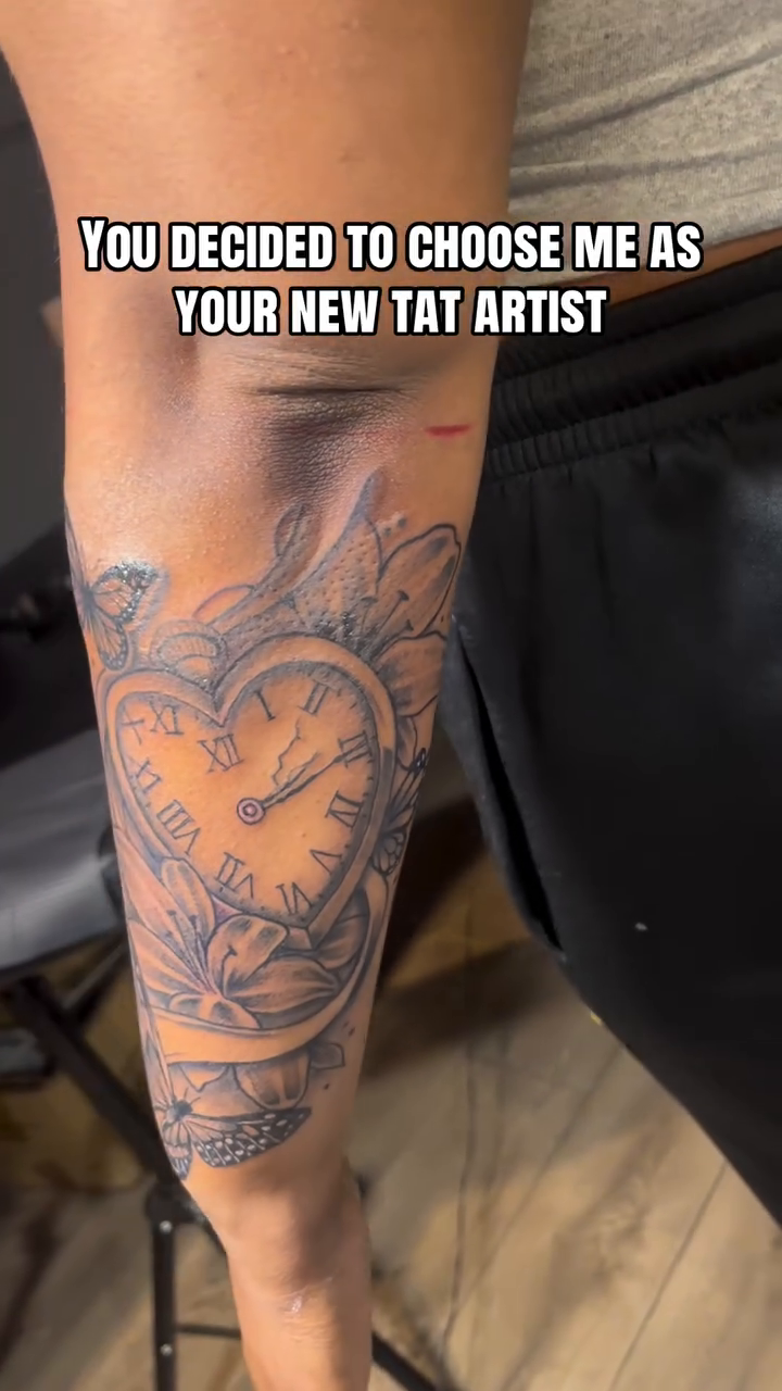 Tattoo by @spicymvstardd — illustrative, black_and_grey