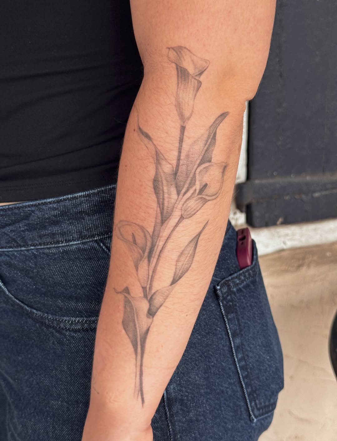 Tattoo by @cailintattoos — black_and_grey, realism