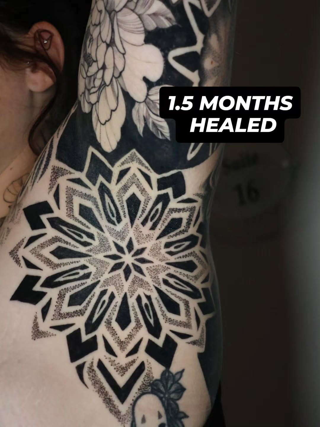 Tattoo by @stranger_tattooo — geometric, dotwork