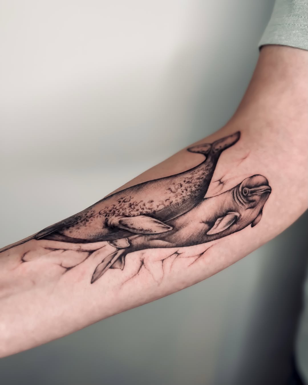 Tattoo by @ameliavogan — realism, black_and_grey