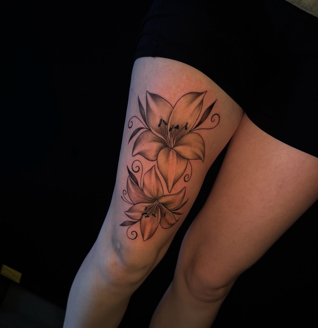 Tattoo by @inkedbydaniii — black_and_grey, realism