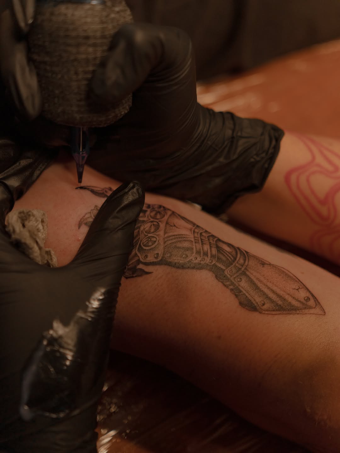 Tattoo by @wispytats — black_and_grey, realism