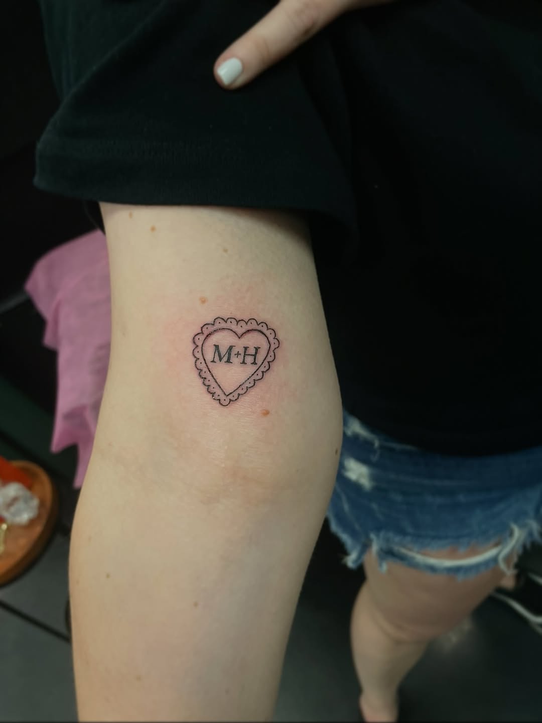 Tattoo by @graceless_ink — fine_line, lettering_script