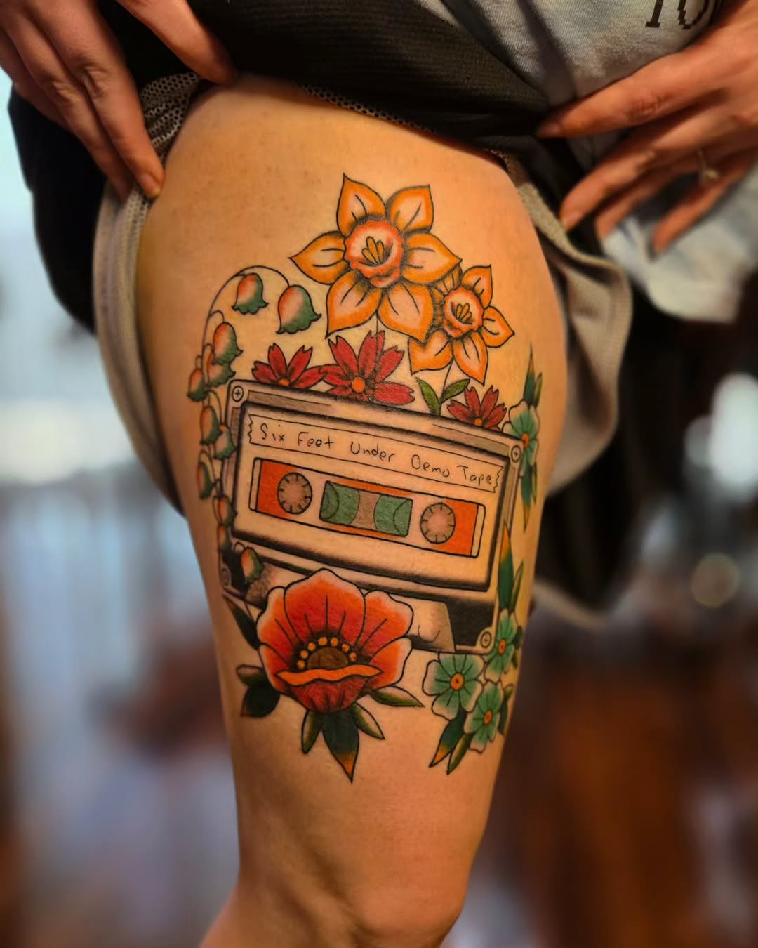 Tattoo by @typewriter.tattoos — american_traditional